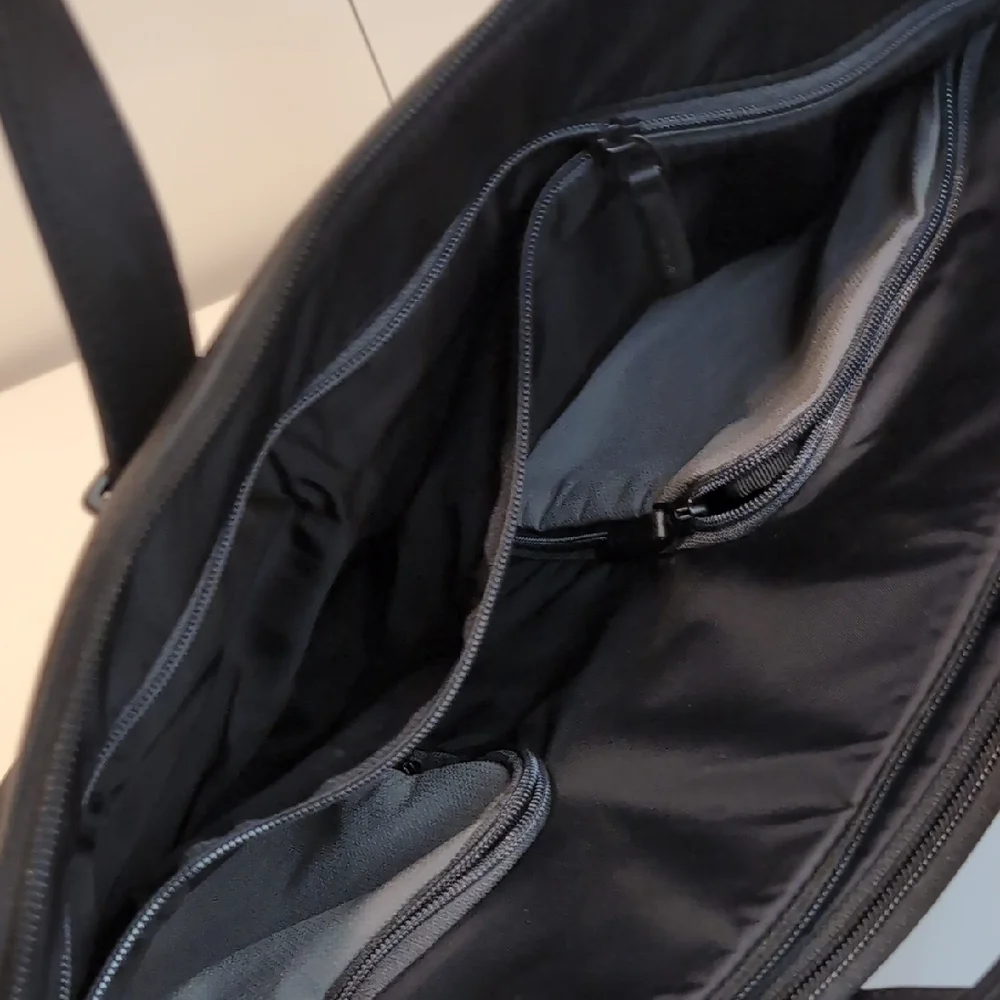 Tumi Virtue Victory Slim Gray Laptop Briefcase